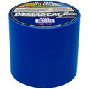 Ver imagem 3 de Fita Demarcação Pvc 100mm X 30m Sinalização Cores Variedades Azul