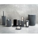 Ver imagem 3 de Lixeira para Banheiro com Tampa 5 Litros Coza Serene Cinza Chumbo