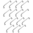 Ver imagem 1 de Alça de Apoio Barra 30cm Inox Kit 15 Uni Suporte Idoso Banheiro Box Corrimao Acessibilidade