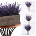Ver imagem 6 de Kit com 12 Lavandas Artificial Premium 38cm Flores Decorativas de Alta Qualidade