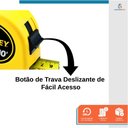 Ver imagem 4 de Trena 3 metros ou 10 polegadas com trava e gancho para cintura - Stanley