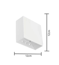 Ver imagem 4 de Arandela Foco Ajustável 4W IP65 Bivolt 3000K Branco