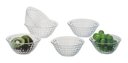 Ver imagem 2 de Jogo de Sobremesa Bowl Tigela Petisco 6 Peças em Vidro 250ml