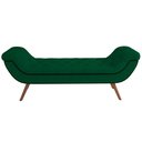 Ver imagem 3 de Puff Recamier Decorativo com Tachas 195 Cm Santorini P05 Bouclê Verde - Lyam Decor