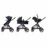 Carrinho de Bebê com Bebê Conforto Travel System Anna³ Trio Maxi-Cosi Essential Graphite - 11