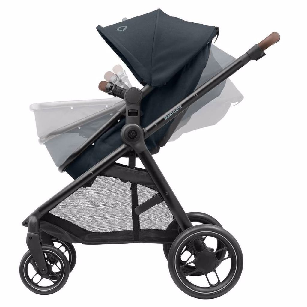 Carrinho de Bebê com Bebê Conforto Travel System Anna³ Trio Maxi-Cosi Essential Graphite - 14