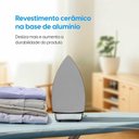 Ver imagem 2 de Ferro a Seco Elgin Vintage Pass 1250W Base Cerâmica Preto e Azul 110V