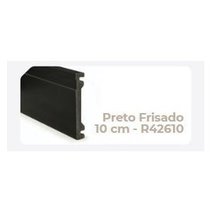Rodape Preto Friso 10cm R42610 - Br