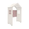 Cabeceira Casinha Solteiro Infantil Lais Rose Lousa Mágica - 3