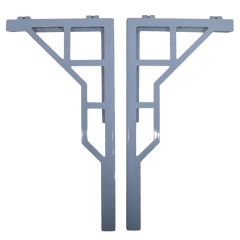 Varal Roupas Parede ou Muro Articulado 5 Cordas Branco.  O Mais Forte e Bonito ALL STYLE