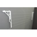 Ver imagem 5 de Varal Roupas Parede ou Muro Articulado 5 Cordas Branco.  O Mais Forte e Bonito ALL STYLE