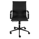 Ver imagem 2 de Cadeira de Escritório Eames Dark Esteirinha Baixa - Preta