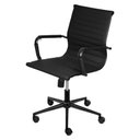 Ver imagem 1 de Cadeira de Escritório Eames Dark Esteirinha Baixa - Preta