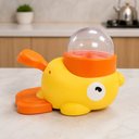 Ver imagem 2 de Petisqueira Interativa para Cachorro Alimentador Pet Dispenser de Ração Pato Amarelo