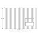 Ver imagem 6 de Cabeceira Ripado para Cama de Solteiro Maracá Nature com Mesa de Cabeceira Jatobá com Led Offwhite -
