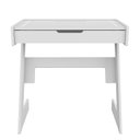 Ver imagem 6 de Conjunto Escrivaninha com Luz Neon - Quente com Aba 1 Gaveta 2 Prateleiras 73cm Branco