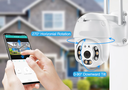 Ver imagem 3 de Camera De Segurança Wifi Ptz Noturna Com Sensor 1080p 2.0 Mp App Icsee