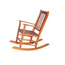 Ver imagem 5 de Cadeira de Balanço de Madeira - Verniz