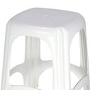 Ver imagem 5 de Banqueta Tramontina Niterói em Polipropileno Branco 45 cm 92411010