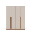 Ver imagem 2 de Guarda-roupa com 4 Portas Modular sem Maleiro Luna