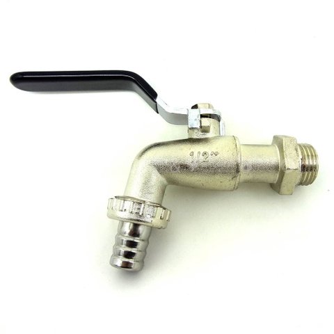 Torneira de Esfera 1/2" Latão Reforçado - Mega Tanque 1/4 de Volta