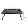 Mesinha Portátil P/ Notebook Dobrável de Cama com Porta Copo:preto - 4