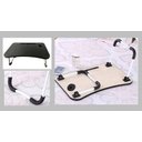 Ver imagem 6 de Mesinha Portátil P/ Notebook Dobrável de Cama com Porta Copo:preto