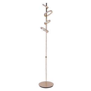 Luminária de Piso Led Metal Dourado 21w 3000k Yamamura