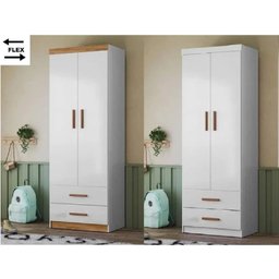 Quarto Conjugado Guarda- Roupa 4 Portas - Moveis Peternella - 4