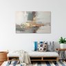 Quadro Decorativo Tela Canvas Abstrato Gold The Gray - 200x100 Cm - 5