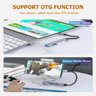 Hub Usb-c 3.0 Adaptador Otg para Celular Notebook 4 Portas - 5