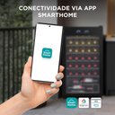 Ver imagem 6 de Adega de Vinho Climatizada 34 Garrafas Inverter Bivolt Midea Mdrw150fgggl3 - Bivolt