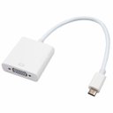 Ver imagem 1 de Cabo Conversor USB-C para VGA Fêmea - 15cm - Branco