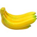Ver imagem 3 de Kit 4 Maço com 5 Bananas em Isopor Artificial Enfeite Fruta