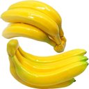 Ver imagem 1 de Kit 4 Maço com 5 Bananas em Isopor Artificial Enfeite Fruta