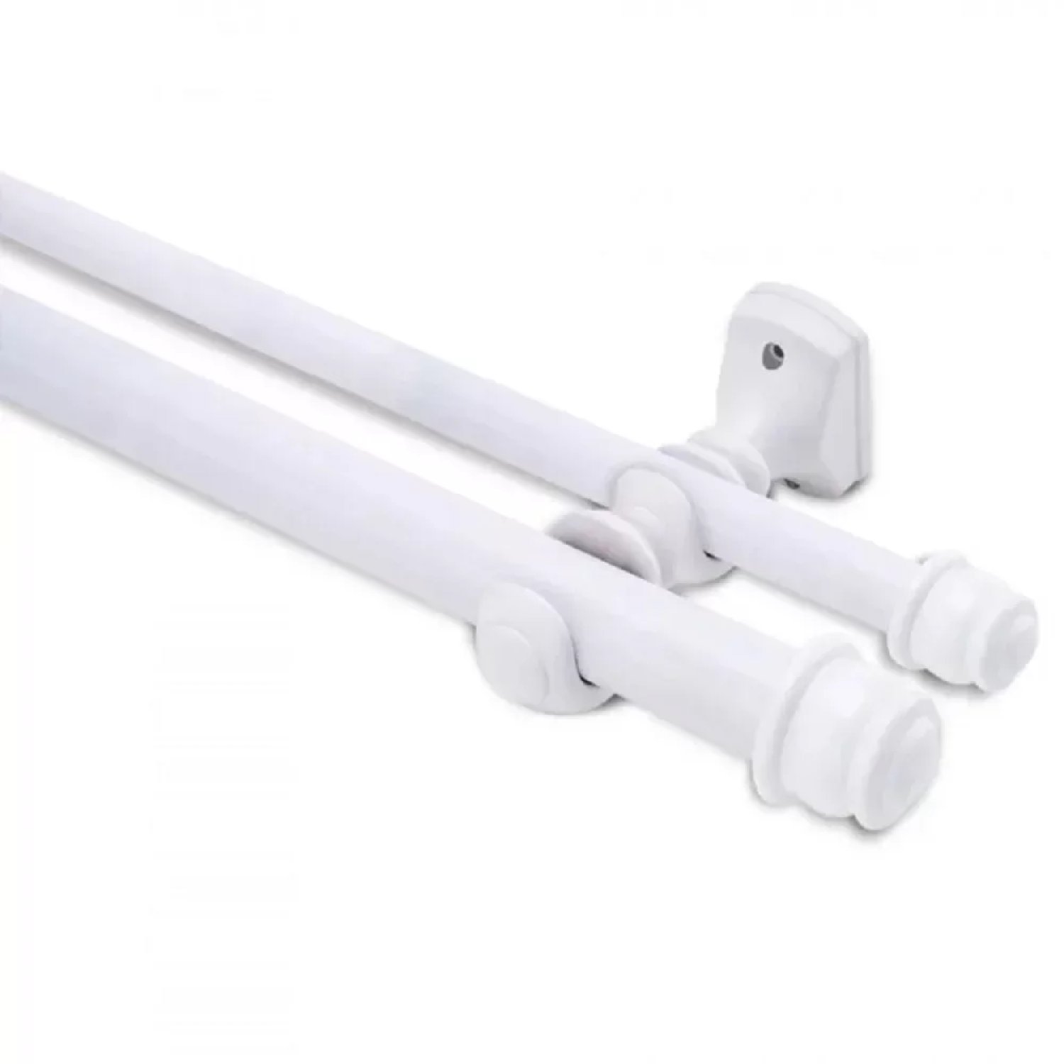 Kit Varão Duplo  de Cortina 400cm com Emenda Eco Compacto Belchior - 1