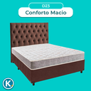 Ver imagem 4 de Kit Cabeceira + Cama Box + Colchão Casal D23 D23 Inducol