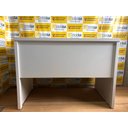 Ver imagem 3 de Mesa Para Escritório Home Office Em Mdf 15 Mm Branco Escritório Home Office Gamer Trabalho Recepção