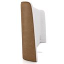 Ver imagem 7 de Cabeceira Cama Box Queen 160cm Nicea P02 Bouclê Off/caramelo - Mpozenato