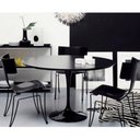 Ver imagem 1 de Mesa de Jantar Tulipa Saarinen Redonda 110cm Laqueada Preto