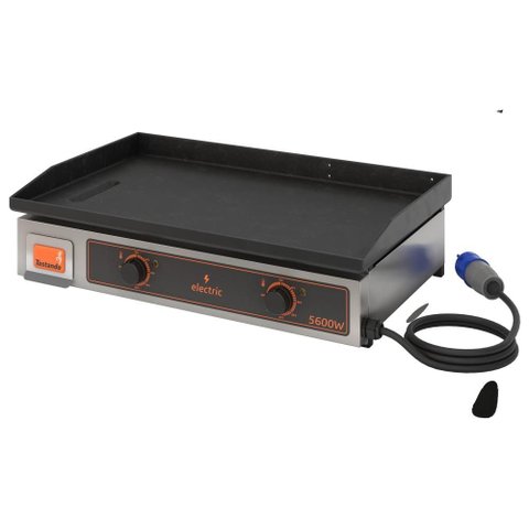 Chapa Bifeteira Profissional Elétrica Tostando 80cm Chapa 6,35mm 220V CB80E