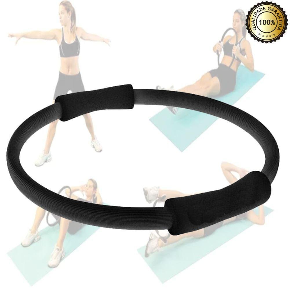 Arco Anel Flexivel Para Pilates Circulo Mágico Perna Yoga - 3