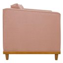 Ver imagem 5 de Poltrona Decorativa Europa Suede Rosê