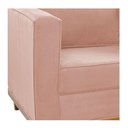 Ver imagem 3 de Poltrona Decorativa Europa Suede Rosê