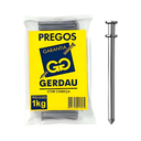 Ver imagem 2 de Prego Polido com Cabeça Dupla 18x27 Pacote 1kg Gerdau