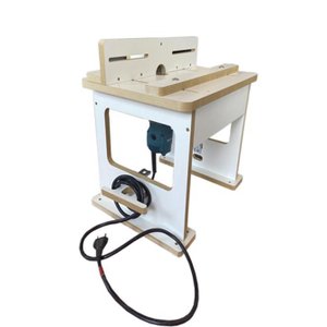 Bancada para Tupia Invertida Guia Universal Corte Madeira