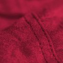 Ver imagem 2 de Puff Redondo 80x20 em Suede Vermelho com Enchimento