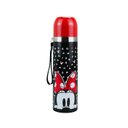 Ver imagem 1 de Garrafa Térmica Minnie 500ml - Alça, Tampa Vermelha