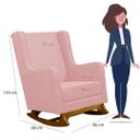 Ver imagem 6 de Poltrona de Amamentação Balanço Diana com Puff - Lg Decor Baby