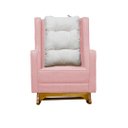 Ver imagem 2 de Poltrona de Amamentação Balanço Diana com Puff - Lg Decor Baby